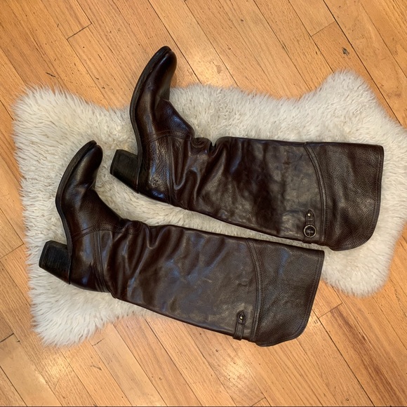 Brown Frye knee high boot, size 8.5 - Picture 4 of 8